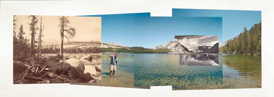 Four Views from Four Times and One Shoreline, Lake Tenaya, Yosemite National Park by Mark Klett