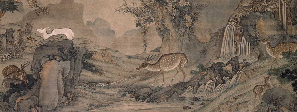 Many Deer (detail)