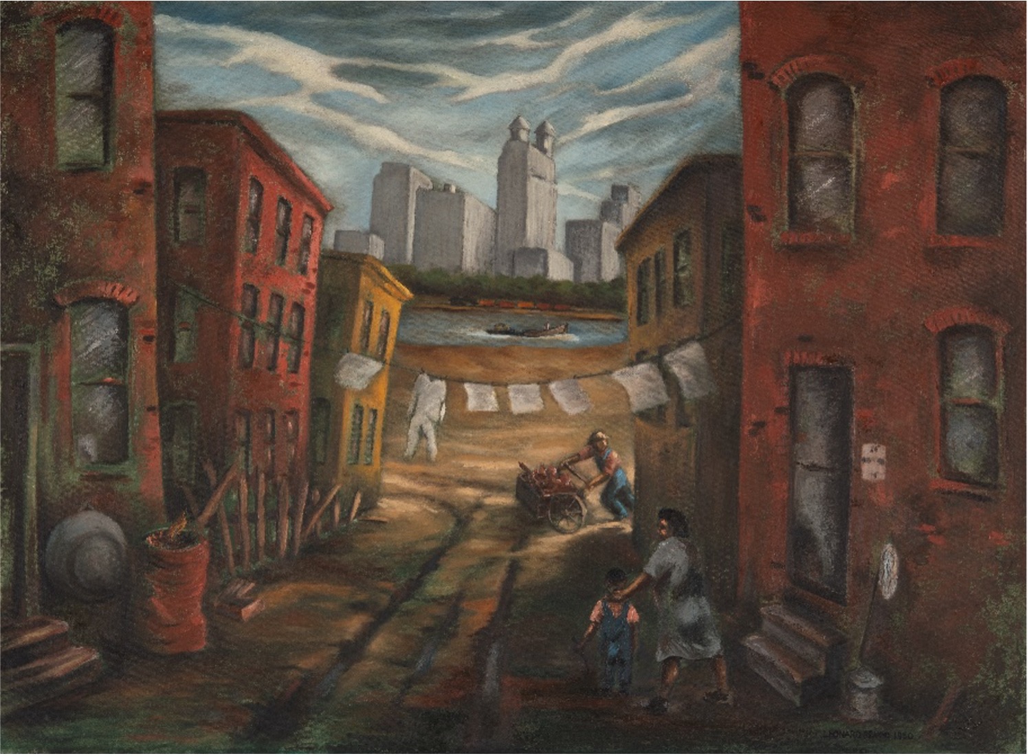 Five Leonard Pryor Paintings Gifted to The Nelson-Atkins Museum of Art