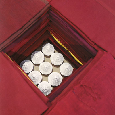 Detail: My Father's Death Sculpture by Sonam Dolma Brauen