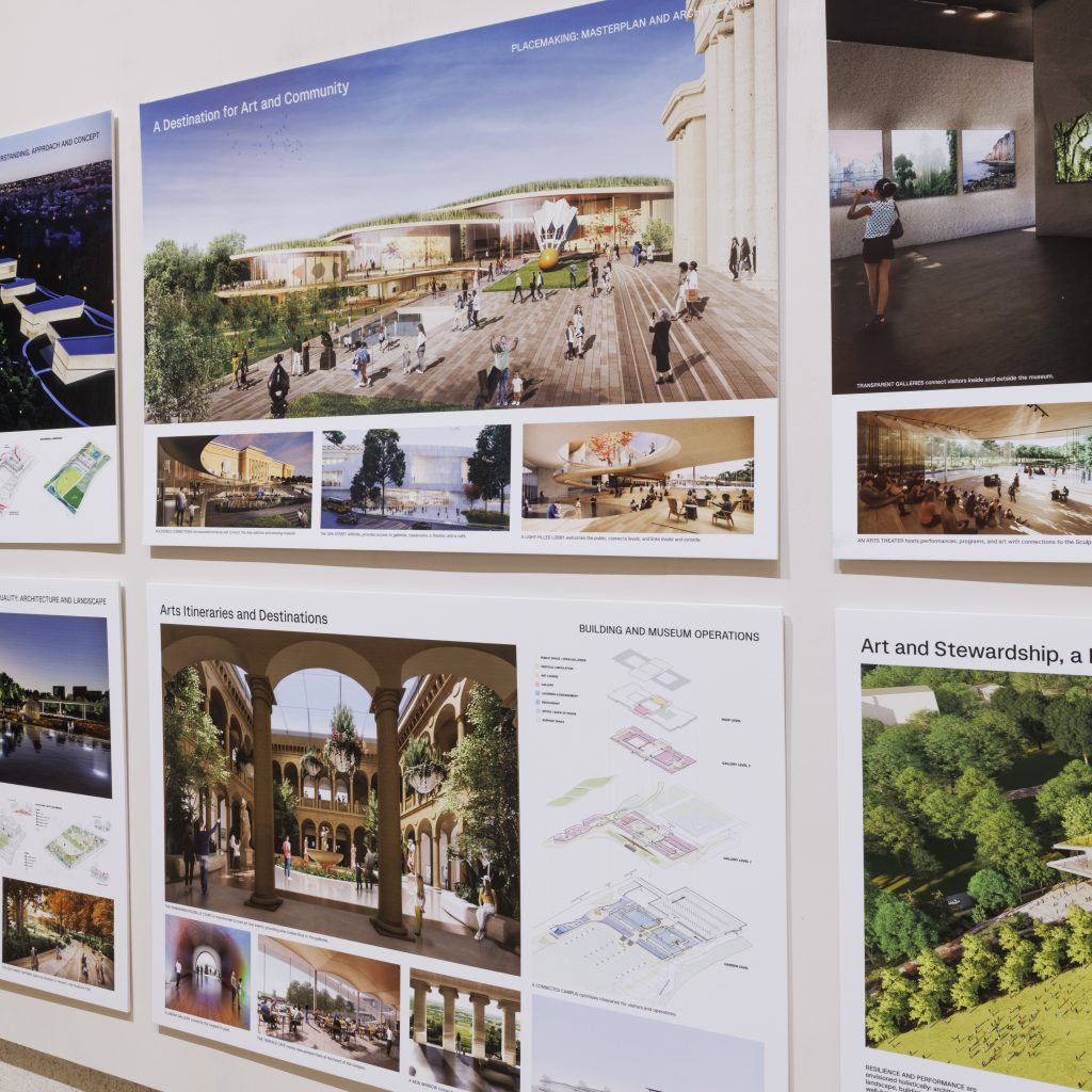 WEISS/MANFREDI's rendering of a proposed design for the future Nelson-Atkins expansion