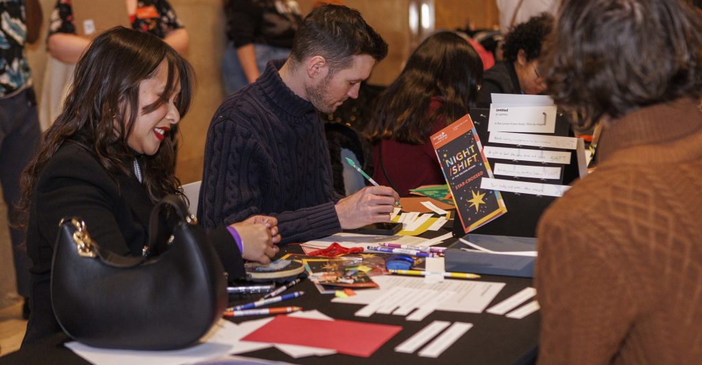 Guests participating in an activity at Night/Shift