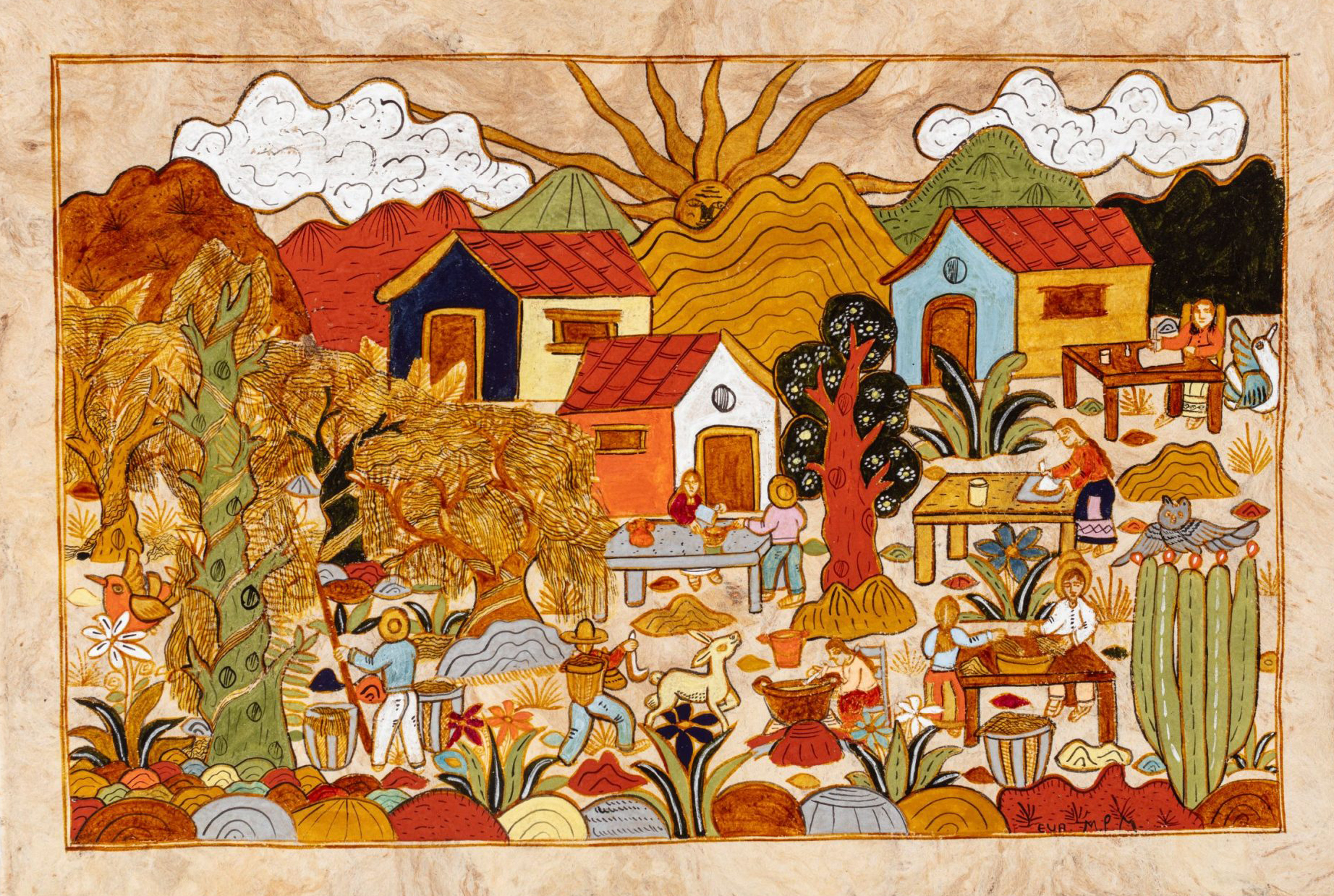 Painted Worlds: Color and Culture in Mesoamerican Art