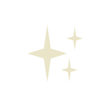 A stylized illustration of sparkles