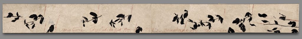 Watercolor and ink drawings