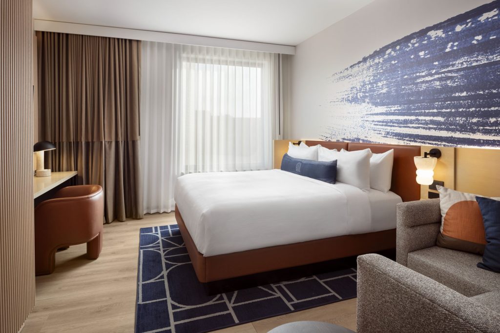 Interior of a Cascade hotel room