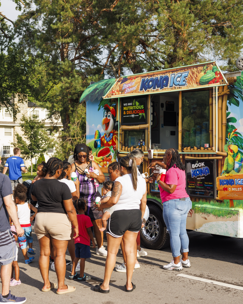 kc lawn party snow cones food truck