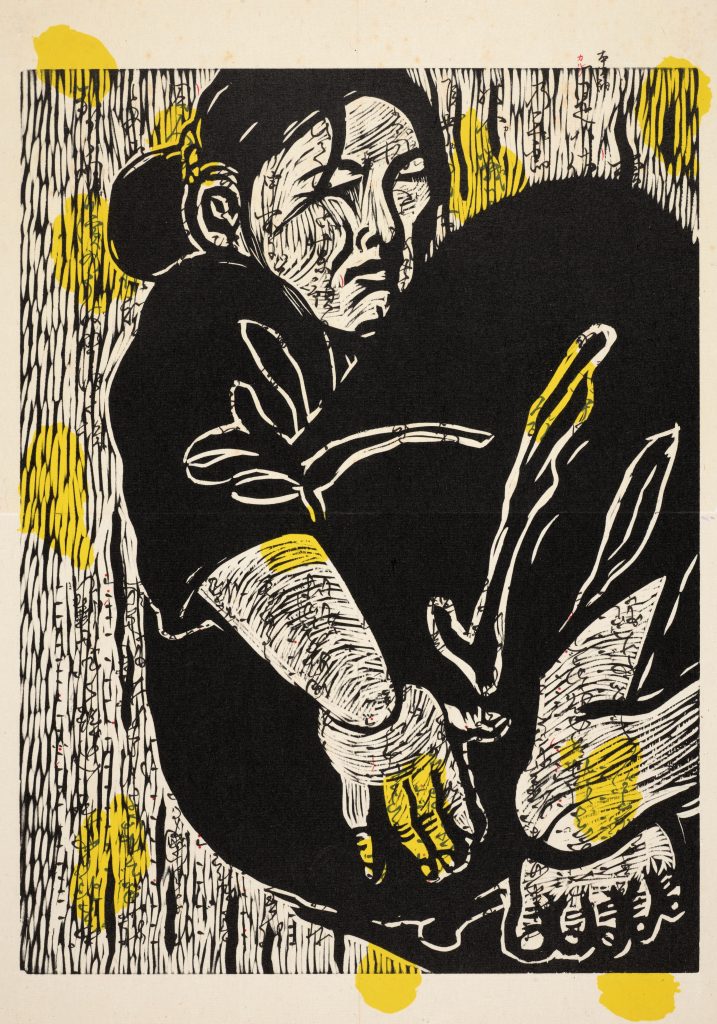 Japanese lithograph art
